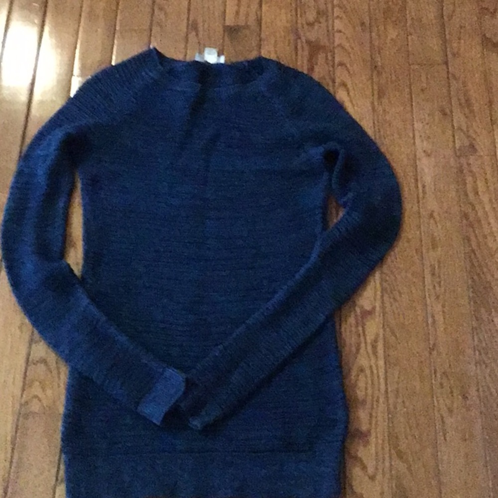 Loft Blue/ Black Sweater